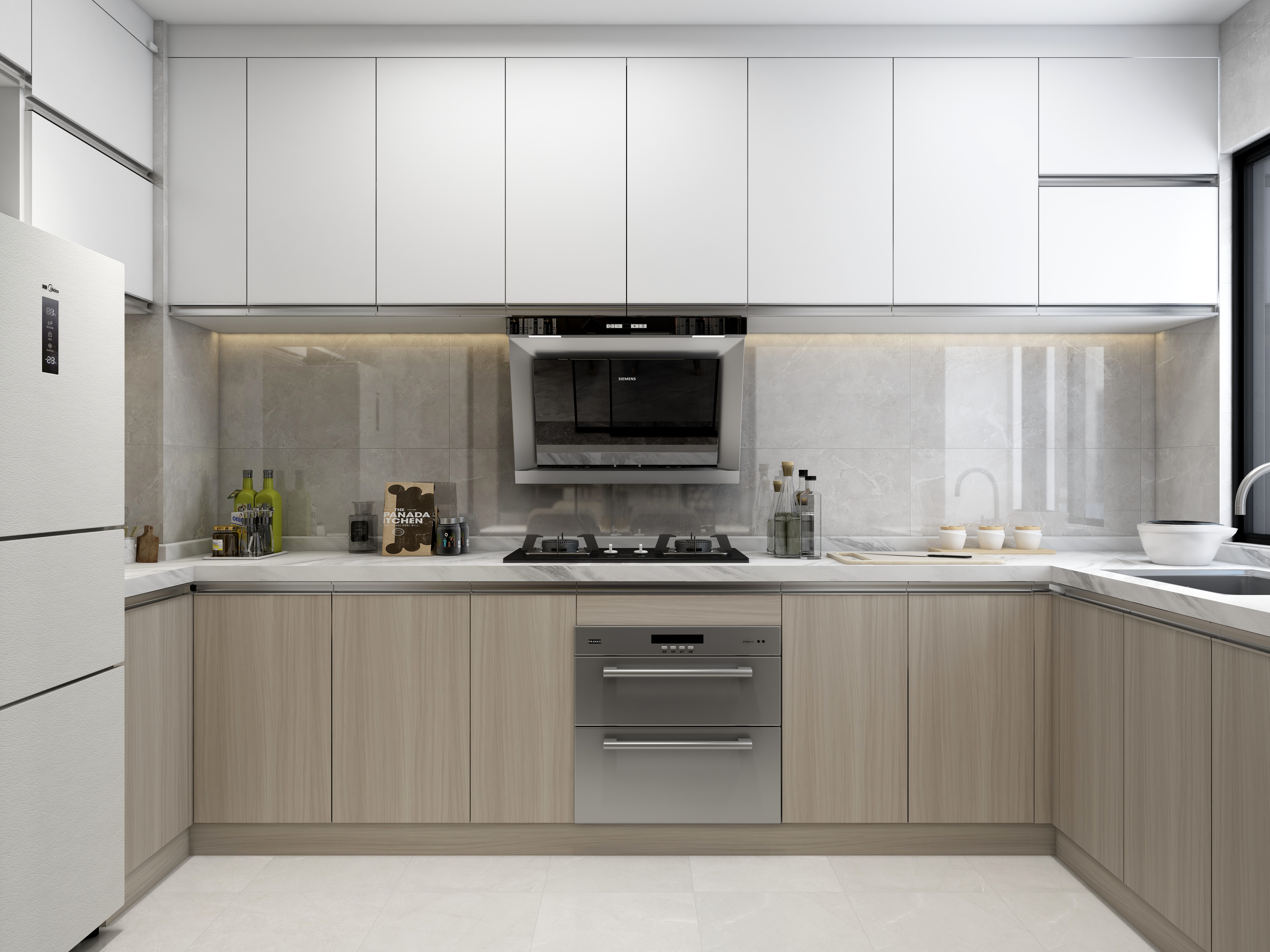 张煜强煜境设计-《推荐》一150平米现代轻奢3房装修效果图