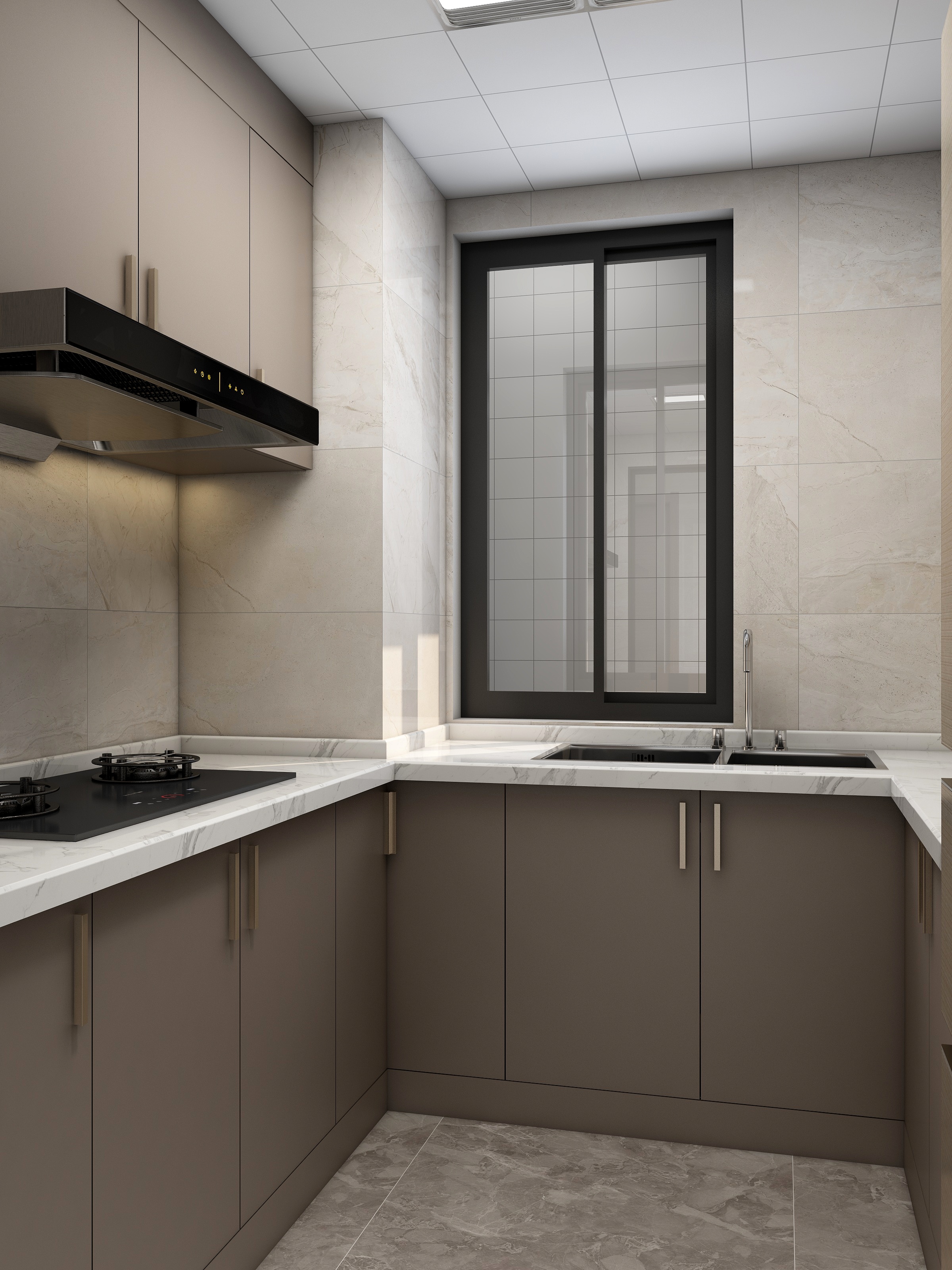 牛嵩山-《和谐》装修效果图