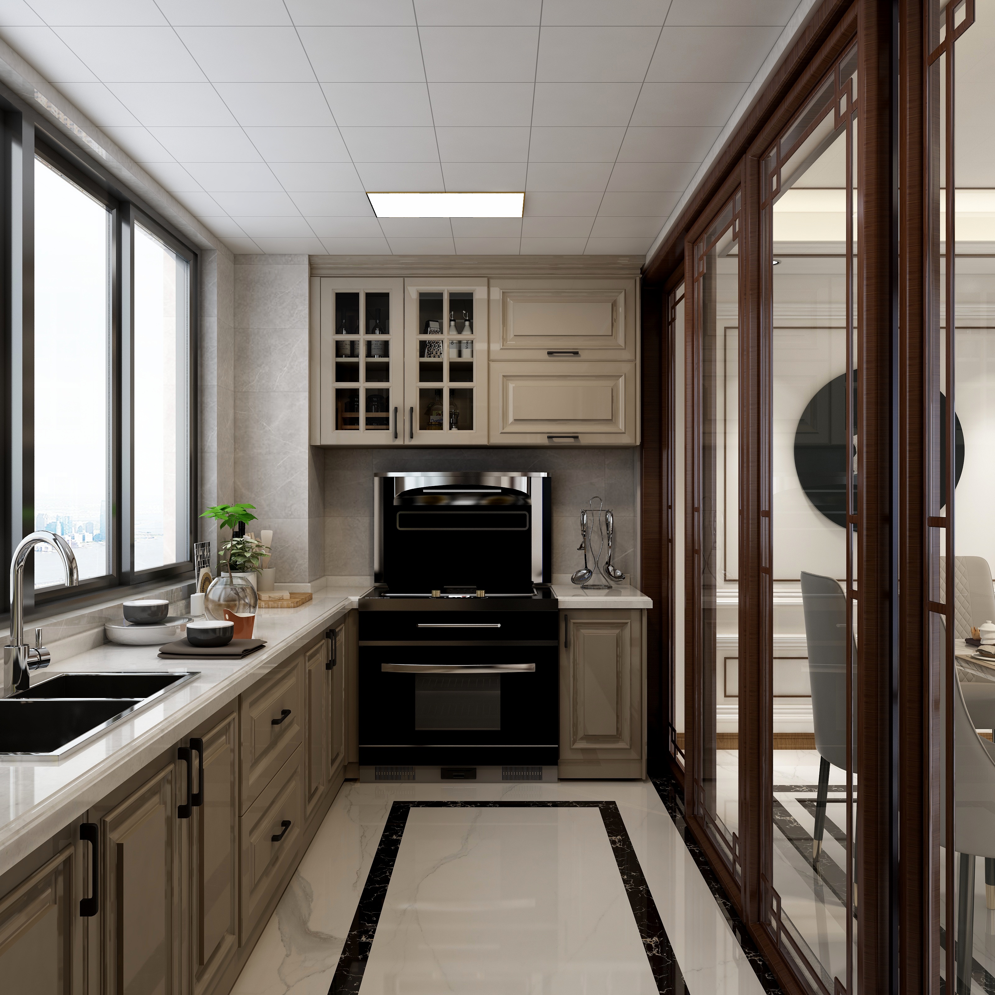 全案设计丶张一-天一府装修效果图