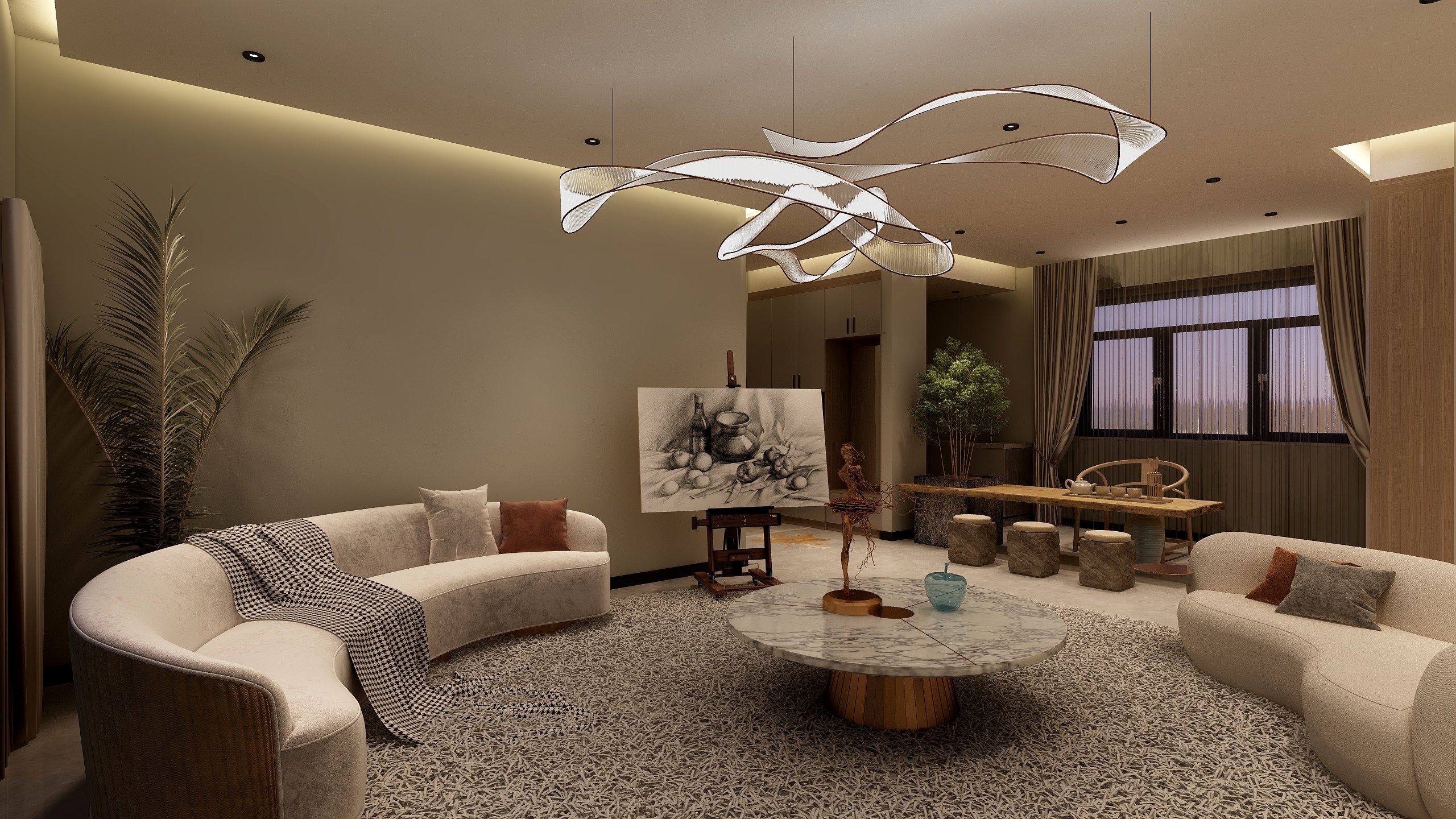 河北赞皇-555-4.0-装修设计方案