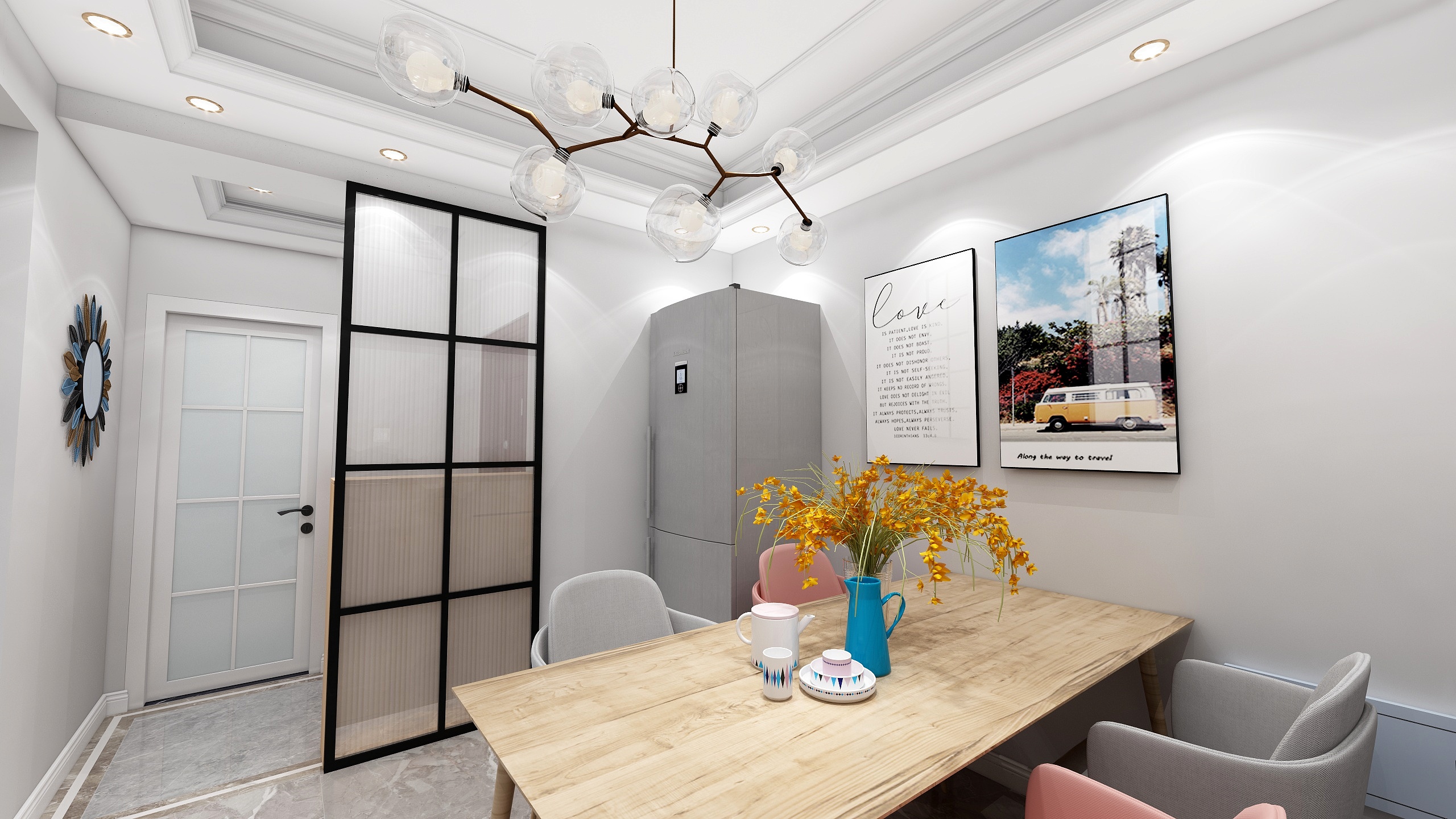 夏陌寂落-银湖城-装修设计方案