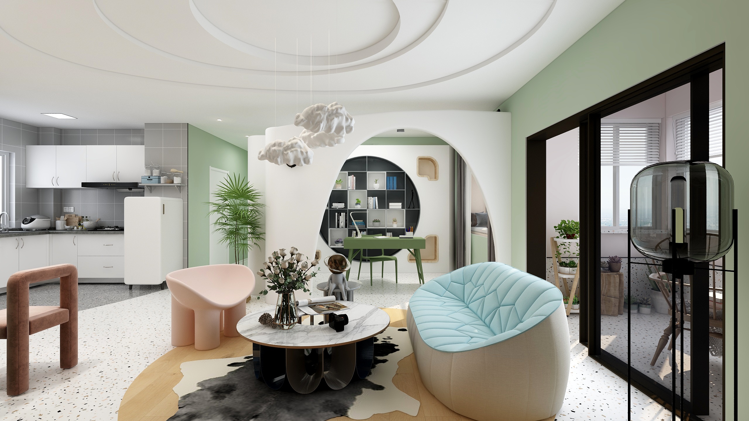 张鹏DESIGN-光的剪影-装修设计方案