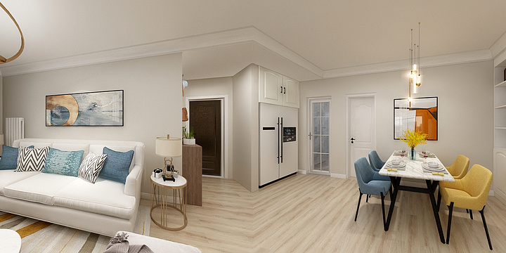 时圣蛟设计工作室-汇源华庭1-装修设计方案