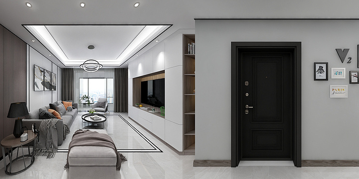 舒怀-隆盛华庭1丶-装修设计方案