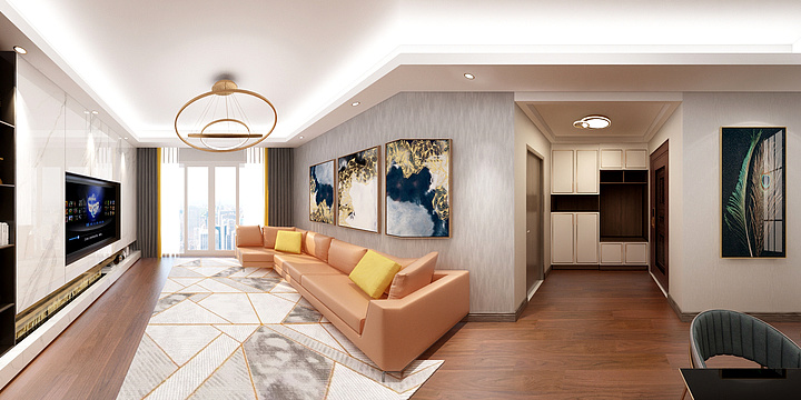 徐州维意oKPe-陈先生雅居效果图-装修设计方案