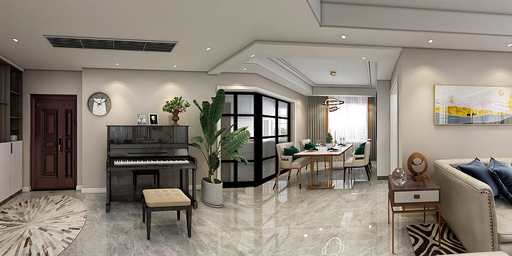 Design蒋-盛世名门吕总1#-装修设计方案