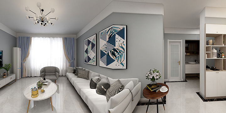 胡飞飞-新河花苑2栋1701室-装修设计方案