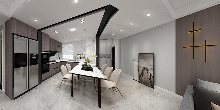 wei明-青秀城11-2-1001-装修设计方案