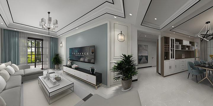 云少子-建业23号-装修设计方案