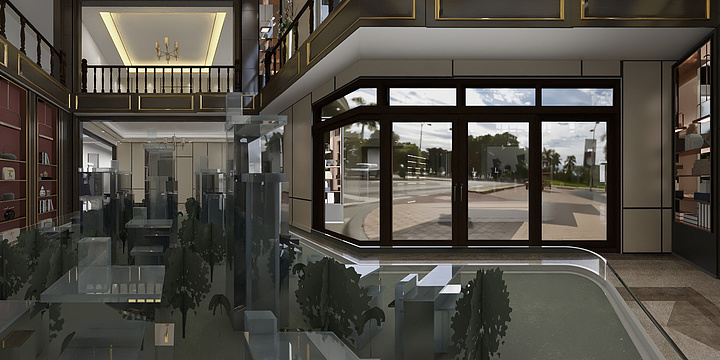 l66-玖唐府售楼处-装修设计方案