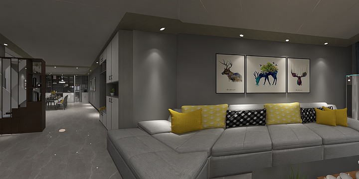 中创空间装饰设计有限公司-金桥华府-装修设计方案