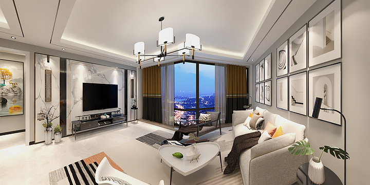 刘彬强-绿江南-装修设计方案