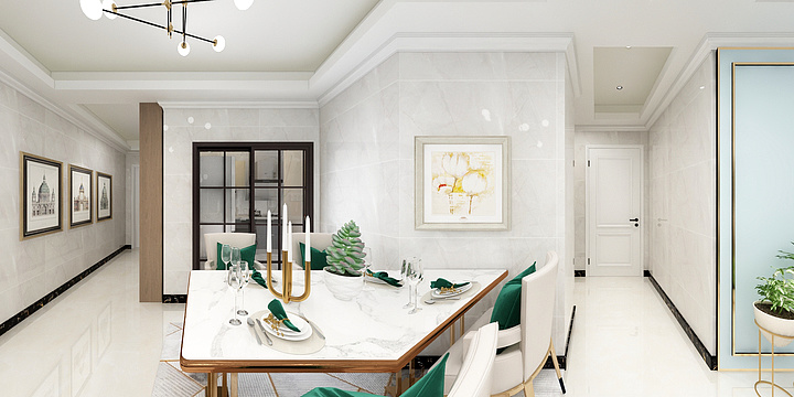 美雅庭-碧桂园珑尚花园-装修设计方案