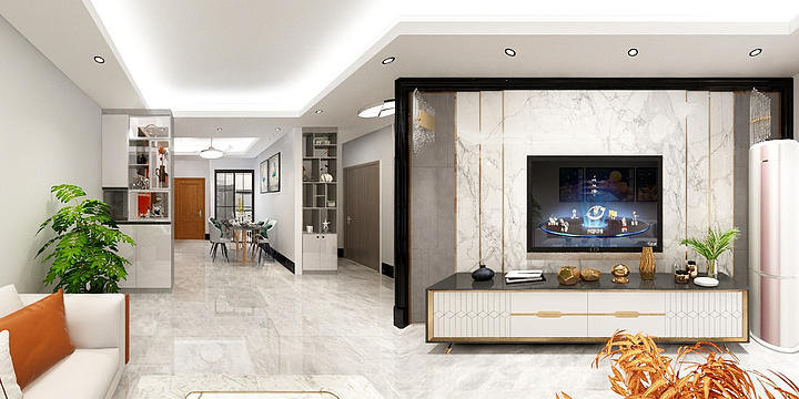 悦DESIGE-长岛800里香江-装修设计方案