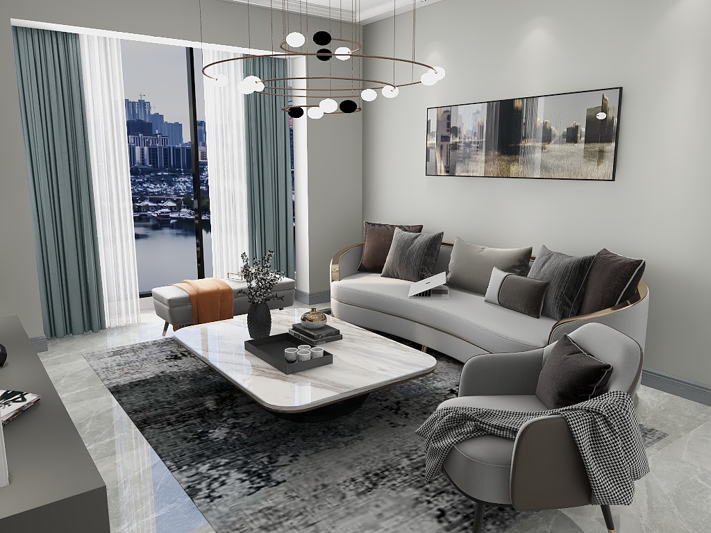 墨云香-桔州新苑-装修设计方案