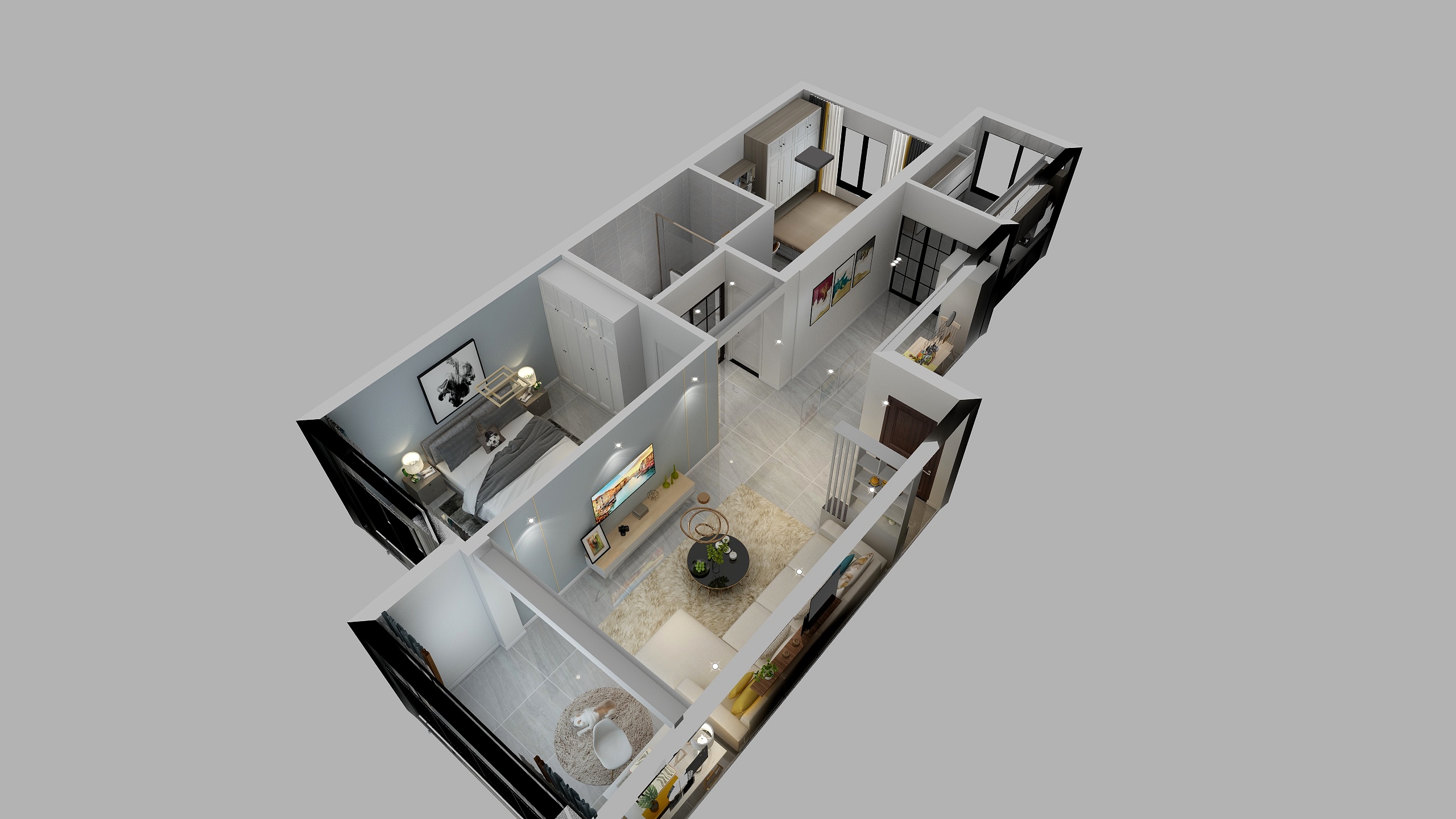 全案设计师高源-富虹3期-装修设计方案