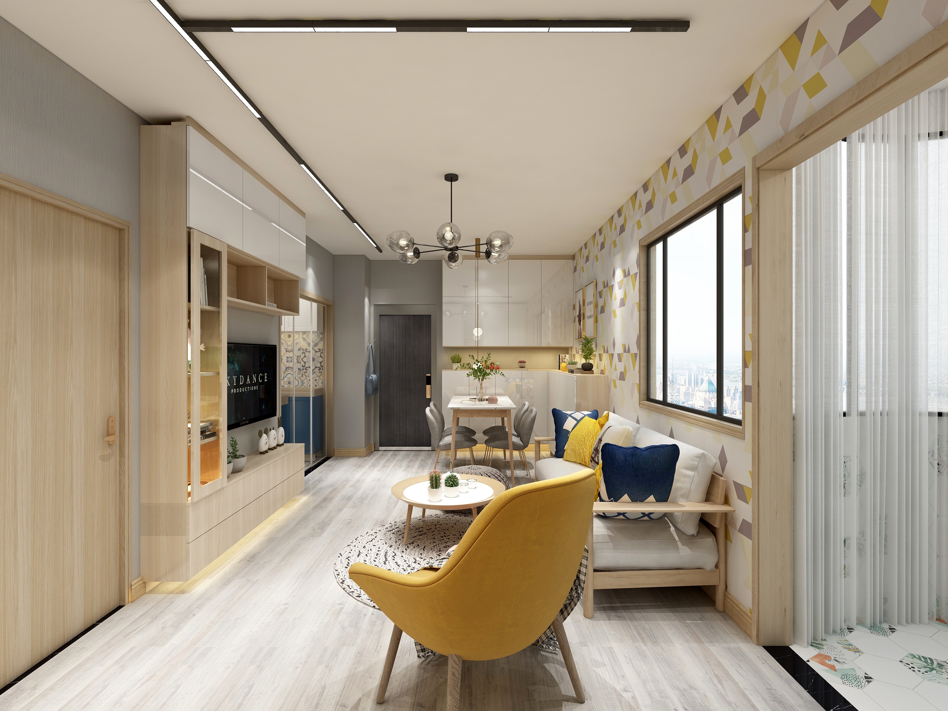 淘宝搜友诺设计-456-北欧风-nube0119装修效果图