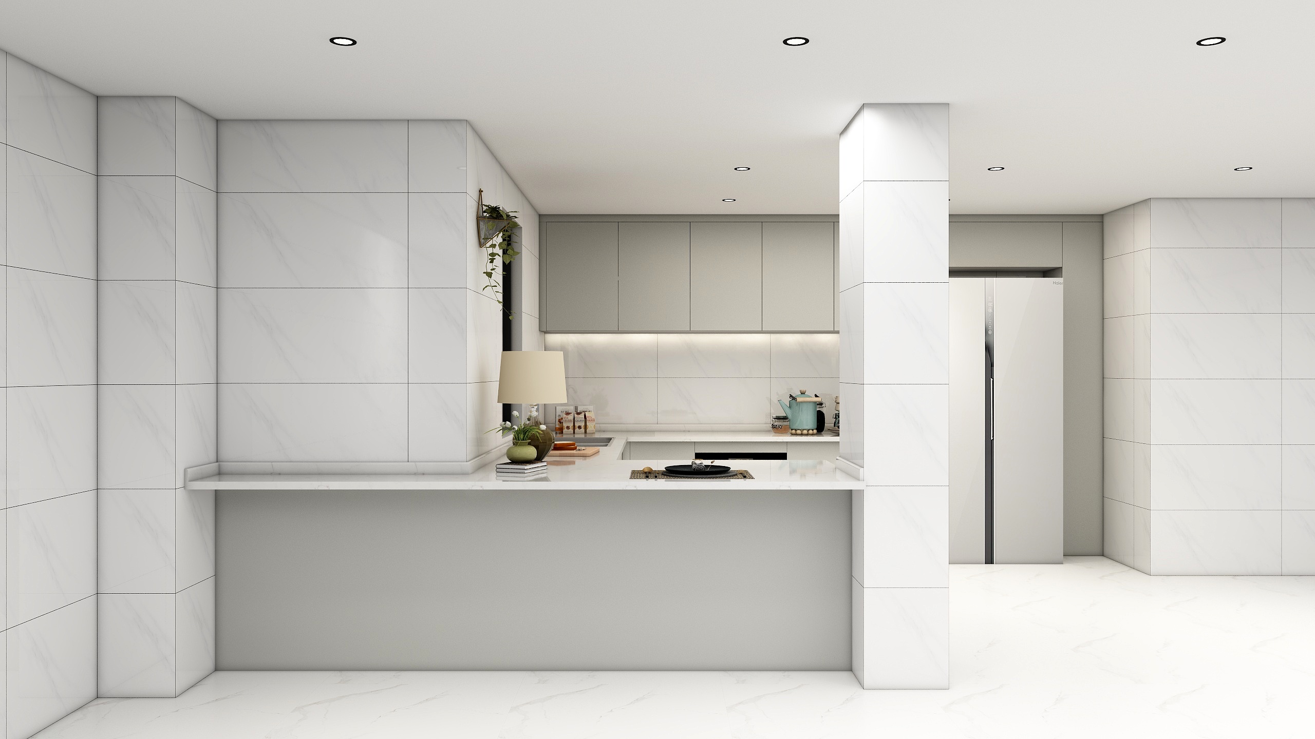 牟赵刚-上东阳光严哥厨房及西厨-装修设计方案