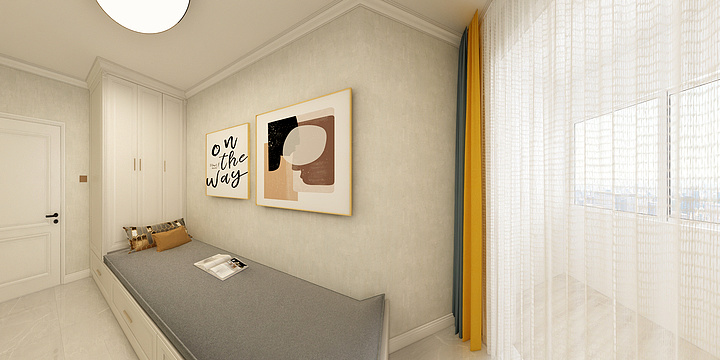 徐州维意oKPe-秦先生雅居定制柜效果图-装修设计方案