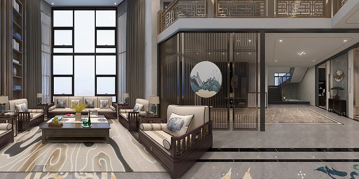 漳州室内设计-林下别墅-装修设计方案