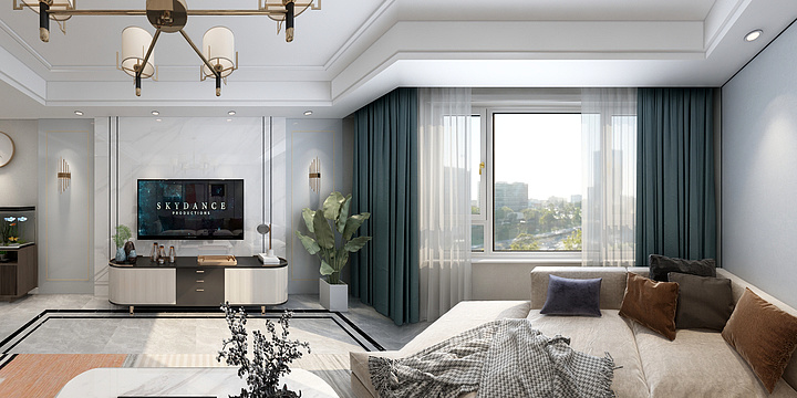 宁夏银川市哈健-9月-西部战区-瓷白色-@061-民生城-装修设计方案