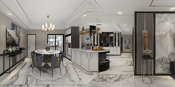 w11111p-云海天地现代中式-装修设计方案