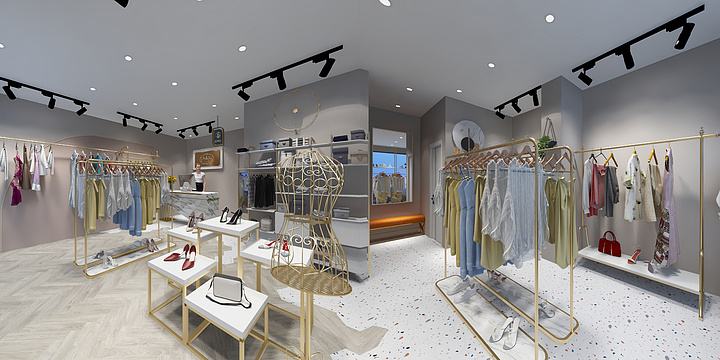 JaydenBJPF-服装店-装修设计方案