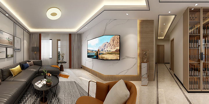 善行设计-现代简约风-装修设计方案