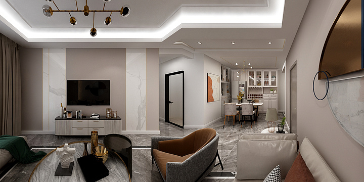 程天棋-田园新都市-装修设计方案