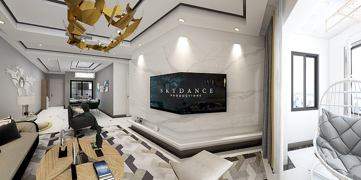 楚楚cc-新中式-装修设计方案