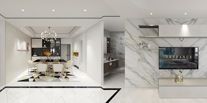 鸿羽设计东东-3#2-602-装修设计方案