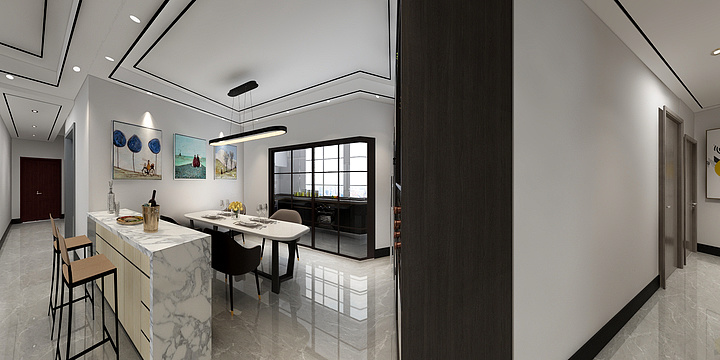 泰然处之-唐宁壹号杨先生-装修设计方案