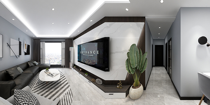 oM洋o-柏径装饰-M洋设计-春天凤凰城后现代-副本-装修设计方案