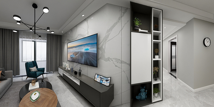 YI万-金色名邸115-装修设计方案