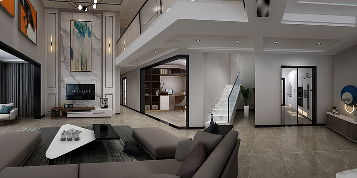 与山空间-温莎国际，黄哥雅居-装修设计方案