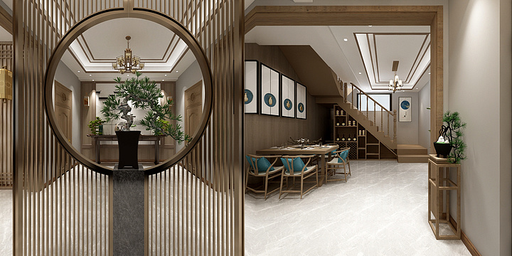 娟mFaU-秀才庄新中式-装修设计方案