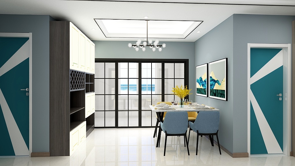 甘肃酒泉敦煌-孙建平-紫jin-装修设计方案