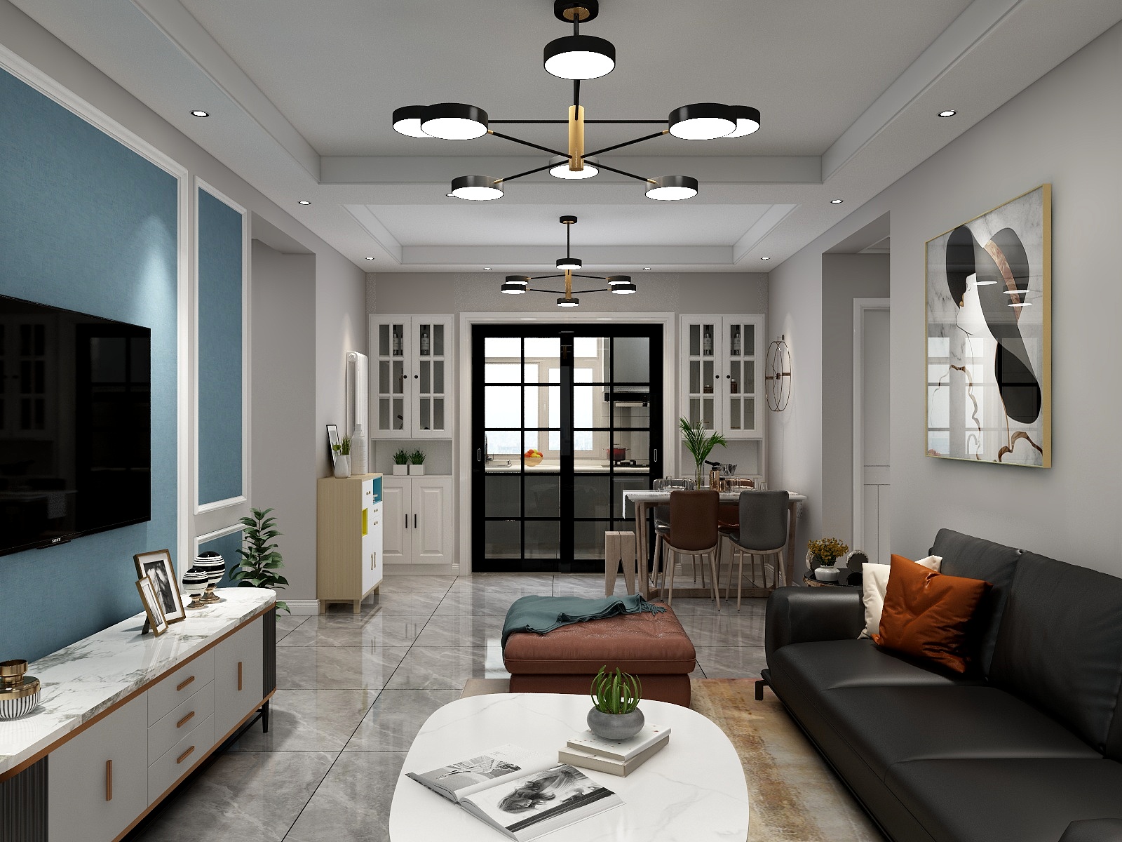 济南河岸装饰-张马新村94平-副本-装修设计方案