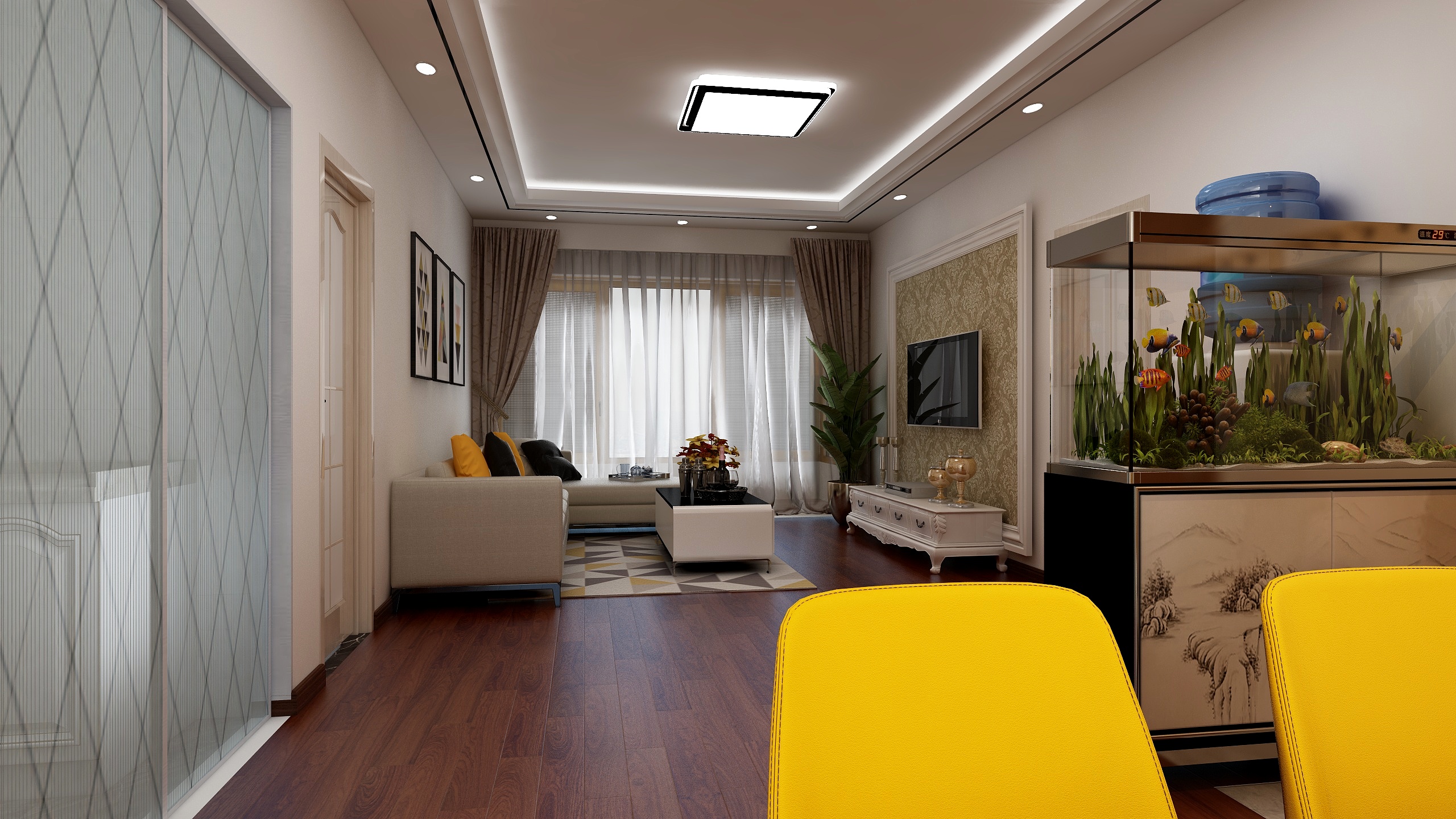 吕松年-宏大花园-装修设计方案