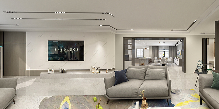 爱设计的一只小猪猪-威吉斯花园53-02一层装修效果方案-副本-装修设计方案