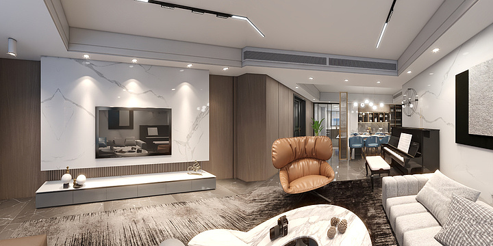 設计吴乃克-白麓城馨雅苑效果-装修设计方案