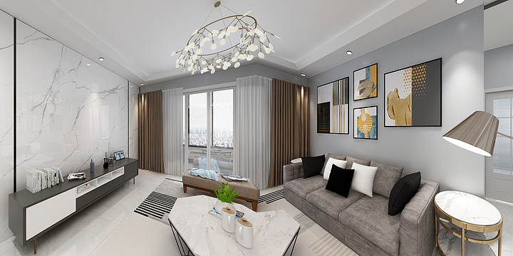 冷冻在夏日的爱情-农房・名宿华府-装修设计方案