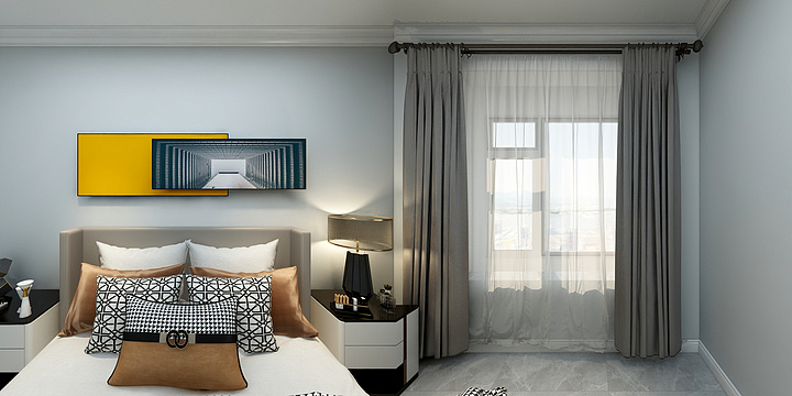 侯兵-小三居-装修设计方案