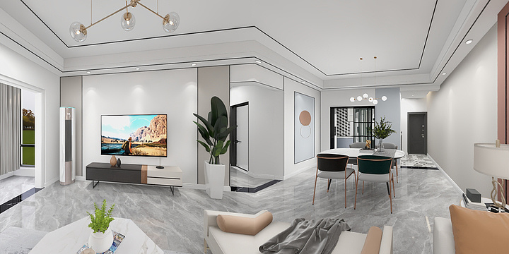 良匠设计-莫兰迪色系-装修设计方案