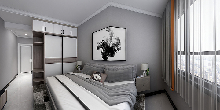 千山板材定制-宏屹国际城-装修设计方案