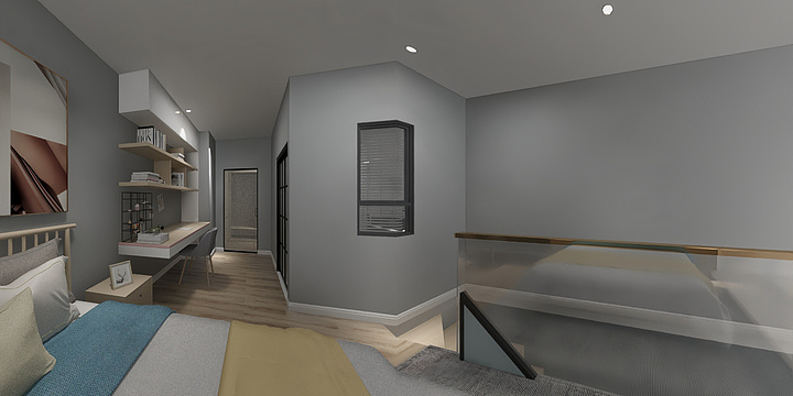 Ayoyomom-呈贡万达新中心B3户型-装修设计方案