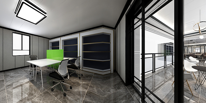 糯米酥-杨总展厅-1-装修设计方案