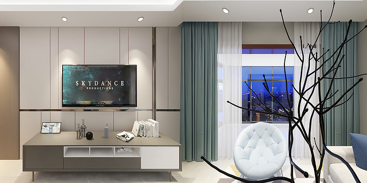 王泓钢-金地格林春晓-装修设计方案