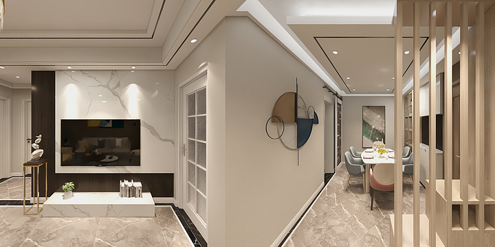 Pupa_郑豪-吴奇设计作品-北大资源博雅-马老师-装修设计方案