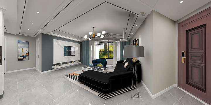 天工匠室内设计-水云间1-2-801改001-副本-装修设计方案